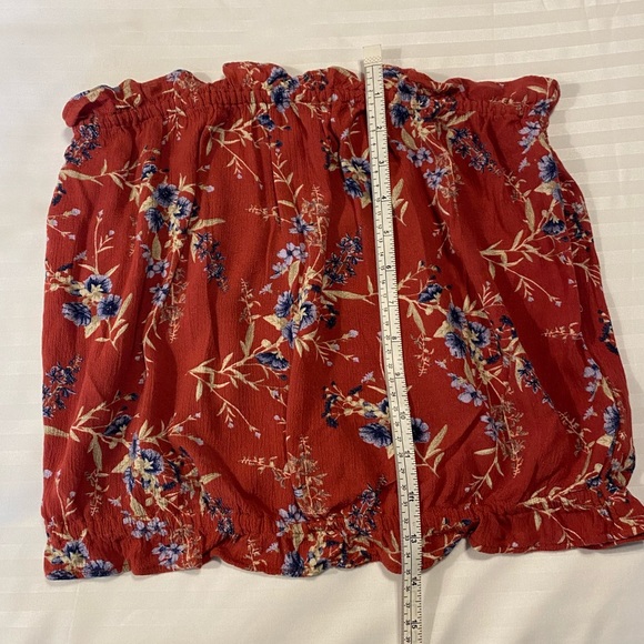 American Eagle floral printed tube top - Picture 6 of 8